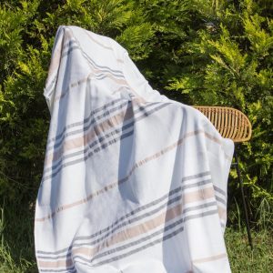 банное белое полотенце