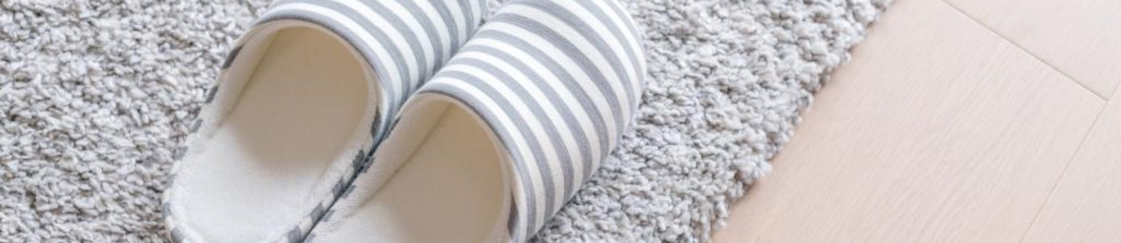 Slipper on carpet Slipper on carpet